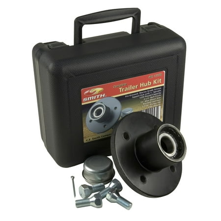 CE Smith - Trailer Hub Kit - Boat Trailer Hub Kit for Trailer Accessories - 1  Tapped; 4 Studs with 4  Bolt Diameter
