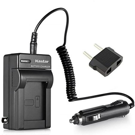 Kastar Battery Charger with Car Adapter for Panasonic DMW-BMB9 DMW-BMB9E Lumix DMC-FZ100 DMC-FZ100GK DMC-FZ100K DMC-FZ40 DMC-FZ45 DMC-FZ47 DMC-FZ48 DMC-FZ60 DMC-FZ62 DMC-FZ70 DMC-FZ72 DC-FZ80 DC-FZ85