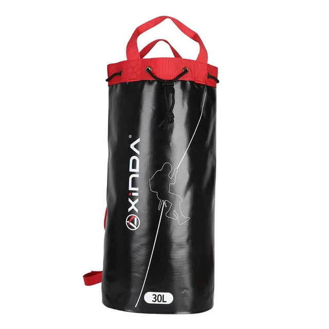 Almencla Large Lightweight Folding Rock Climbing Rope Bag Backpack Cord Storage Pouch for 30L