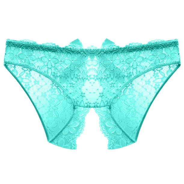 Comfortable Underwear for Women Low Waist Comfy Panties Cute Floral  Underpants Breathable Low Rise Tangas Stretch Mint Green : :  Clothing, Shoes & Accessories