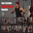 thumbnail image 5 of Mikolo Power Rack Cage with Dual Pulley Cable Crossover Machine,Multi-Function Squat Rack with J Hooks,Dip Bars and Landmine for Home Gym with Barbell and Weight Bench and 230LB Colorful Plates, 5 of 15