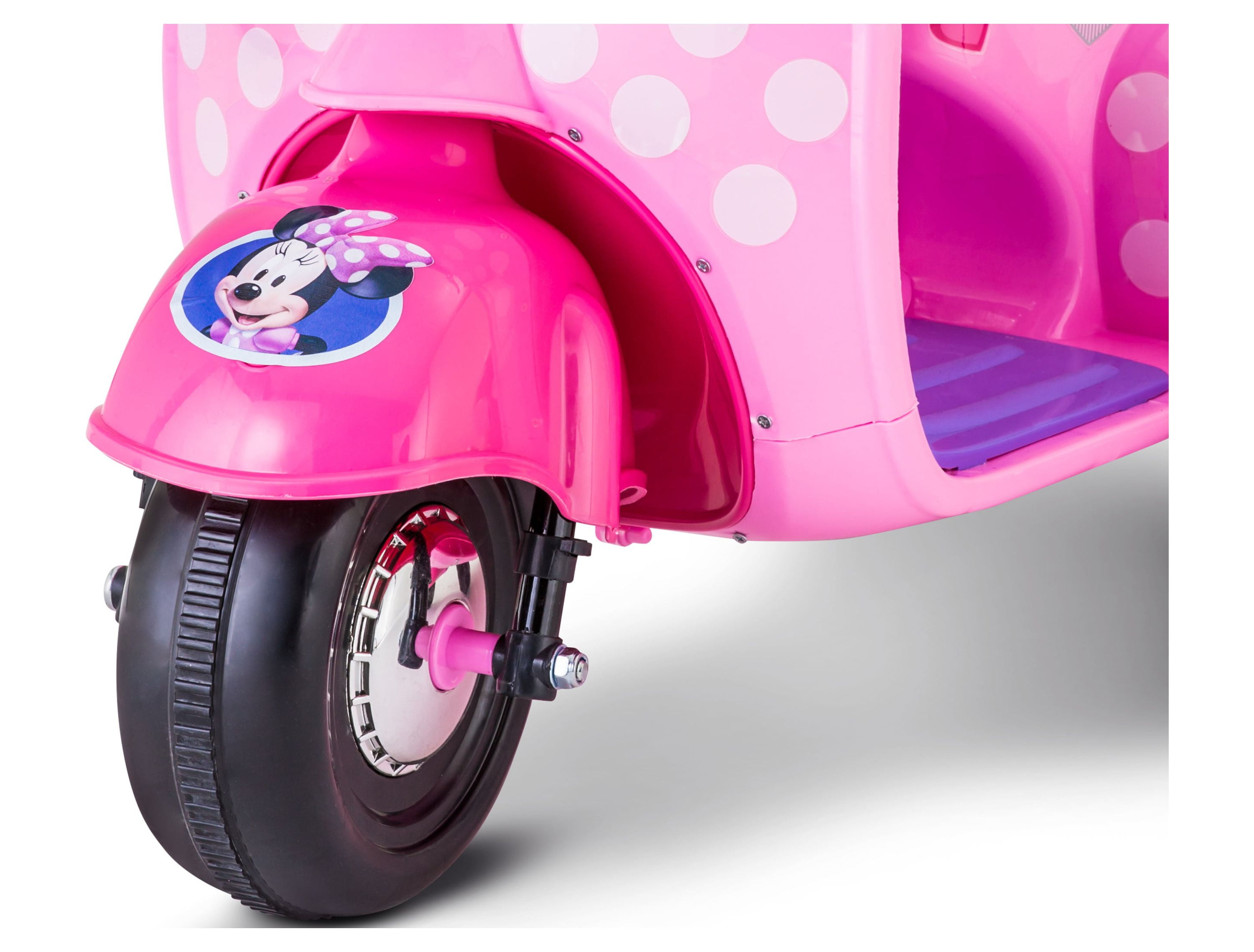 Minnie - Véhicule Scooter avec Side-Car et Figurine 7,5 cm - Jouet