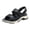 2Black, variant on Mostsola Womens Sandals Casual Comfortable Arch Support Non-Slip Walking Shoes Slingback Beach Shoes