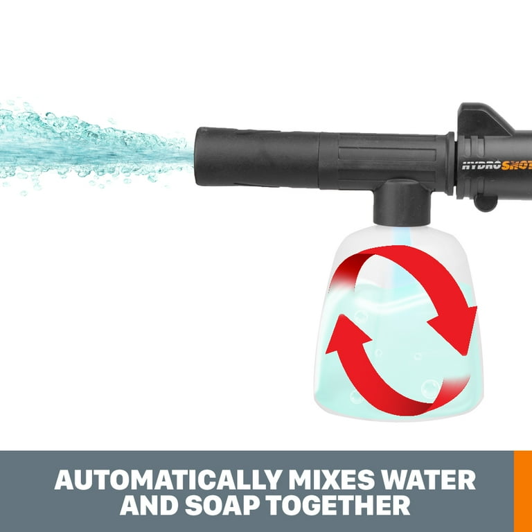 Worx WA4036 oz Soap Dispenser Attachment Bottle for Hydroshot