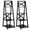 Black, variant on Costway 4-Tier Ladder Shelf Bookshelf Bookcase Storage Display Plant Leaning Shelf White