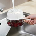 thumbnail image 5 of Double Layer Kitchen Fruit and Vegetable Washer Strainer Bowl with Detachable Handle for Efficient Draining, 5 of 5