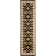thumbnail image 2 of SAFAVIEH Lyndhurst Manuel Traditional Border Runner Rug, Black/Ivory, 2'3" x 12', 2 of 5