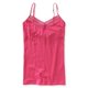 thumbnail image 1 of Aeropostale Womens Lace Yoke Cami Tank Top, rosa, pequeño Aeropostale Cami, 1 of 1
