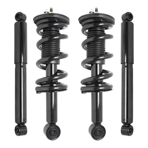 Kit de amortiguadores de montaje de puntales Unity Automotive para Nissan NV1500