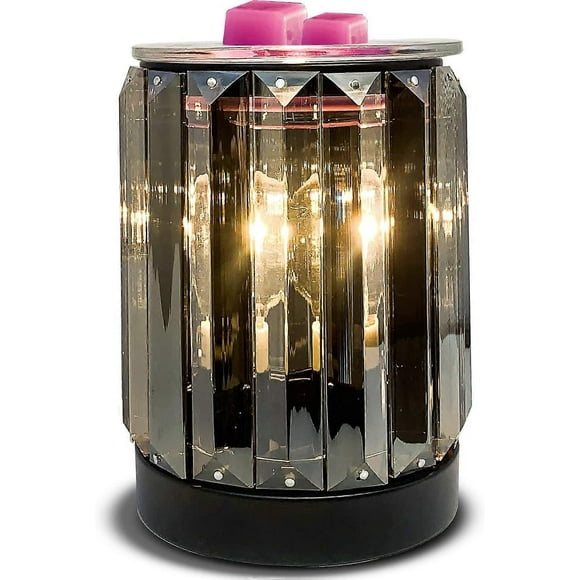 Halloween Wax melting heater electric burning Wax Burner Electric Wax Essential Oil Warmer Aroma Decorative (Black)