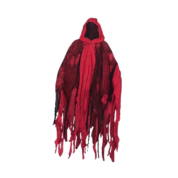 Conjunto de Disfraz de Halloween Yuyangstore Disfraz de parca Gorra con capucha rojo