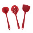 thumbnail image 3 of OULII 3pcs Silicone Cooking Utensils Set Lightweight Heat Resistant Cooking Tools for Home Users, 3 of 8