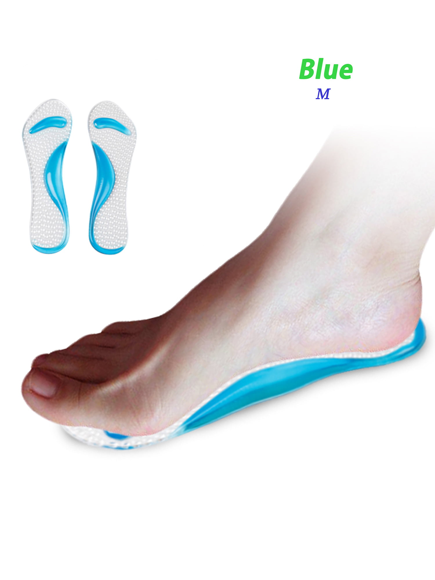 LELINTA Unisex Flat Feet O/X Legs Orthotics Insoles Foot Arc Support ...