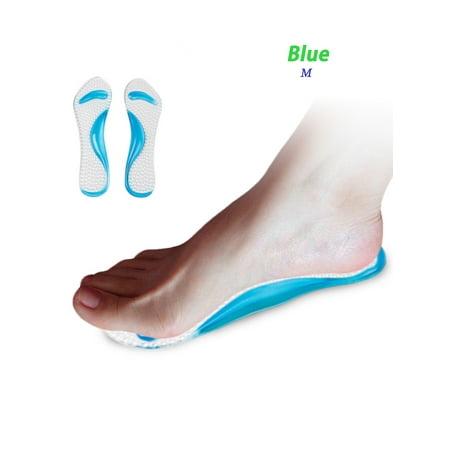 FLORATA Unisex Flat Feet O/X Legs Orthotics Insoles Foot Arc Support Shoe