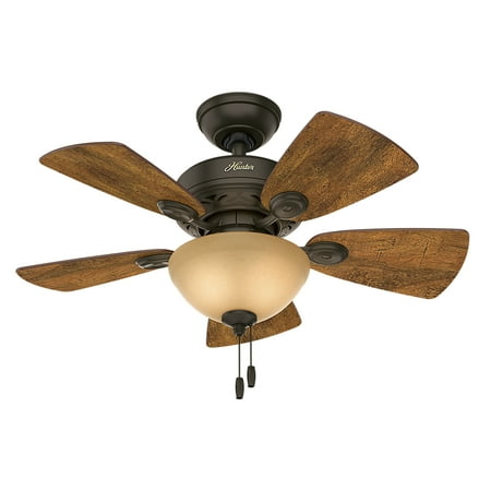 Hunter 34" Watson New Bronze Ceiling Fan with Light
