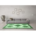 thumbnail image 3 of Ahgly Company Indoor Rectangle Persian Emerald Green Traditional Area Rugs, 3' x 5', 3 of 4