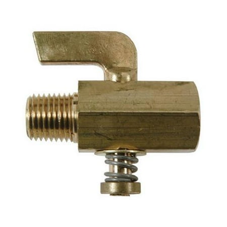 Brass Craft Service Parts V402-2 1/8-Inch Male Iron Pipe Thread x 1/8-Inch Female Iron Pipe Thread Gas Cock - Quantity 1