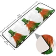 thumbnail image 4 of SKYSONIC 2'X6' Cute Green Leprechaun Runner Rug with Rubber Backing, Saint Patrick's Gnome Non Slip Entryway Rug Runner Washable Soft Area Rug Carpet for Hallway Bedroom Kitchen Decor, 4 of 6