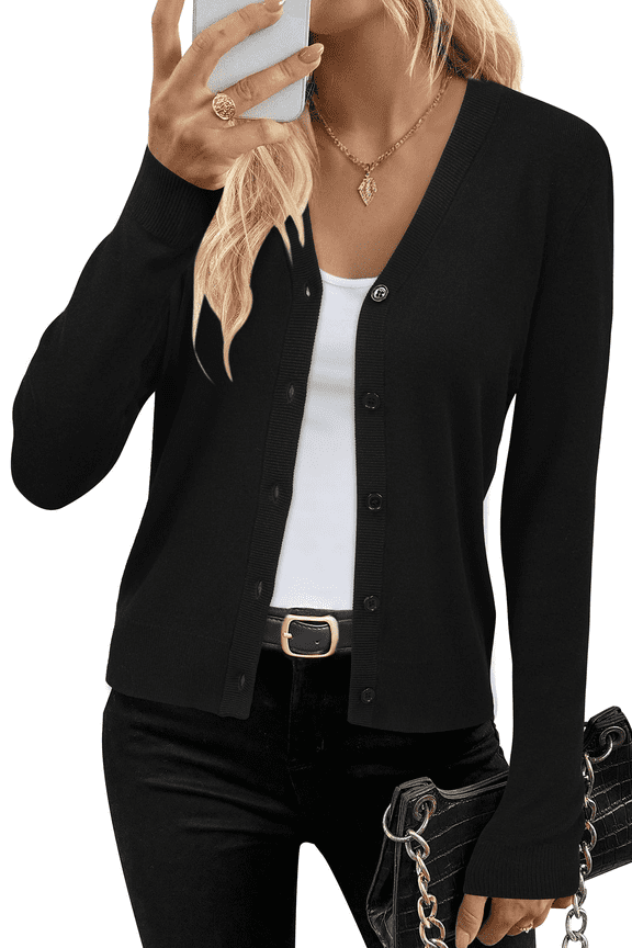 Women's Wool Blend Summer Business Casual Cardigan Sweaters 2025
