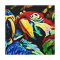 thumbnail image 4 of Macaws in Flight - Canvas, 4 of 25