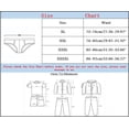 thumbnail image 4 of Ticikt Men's Athletic Swim Jammers with Hat Quick Drying Square Leg Swimsuit for Men Drag Suits for Swimming Training Racing Swim Briefs,Color:White,XXL, 4 of 4