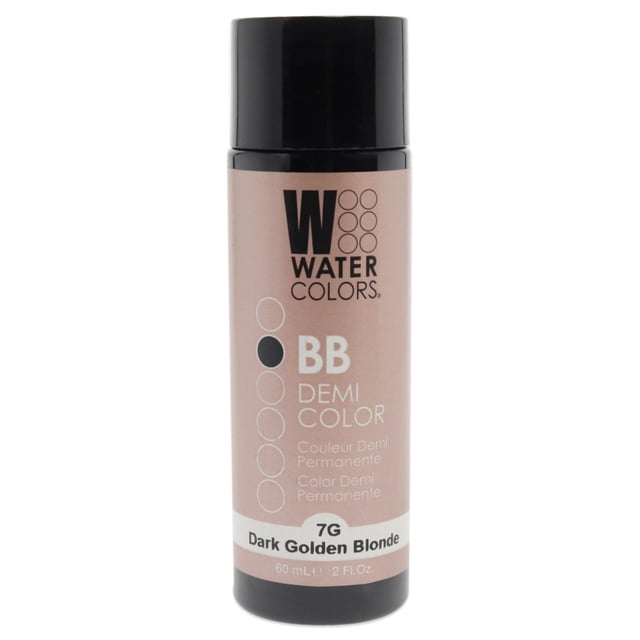Tinte permanente en gel Colourage - Rubio oscuro dorado 7G de Tressa para unisex - Tinte para cabello de 2 oz Tressa Color de pelo 2 oz
