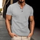 thumbnail image 1 of pstuiky Camisas de vestir de manga corta para hombre, Blusas y camisas casuales de manga corta con cuello en V para hombre camisetas de hombre xxxl, 1 of 6