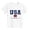White, variant on Family Matching Short Sleeve T-Shirt Set Patriotic Letter Flag Print Crewneck Casual Tees Parent-Kid Outfit Multiple Size Group Matching Tops Red 13-14 Years