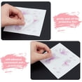 thumbnail image 5 of 4 Sheets Cherry Blossom Car Sticker Flowers Decals Reflective Waterproof Vinyl Automotive Exterior Decor Viny Film Outdoor Bumper Stickers for SUV Truck Motorcycle Doors Walls Laptop, 5 of 8