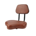 thumbnail image 4 of jinwen Bicycle Seat Saddle Bike Seat Cushion Wide for Cycling Mountain Bikes Riding Light Brown, 4 of 9