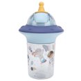 thumbnail image 1 of Children Water Bottle, Safe Relible Baby Water Bottle Easy To  Safe  Material  For School For Travel For Camping Blue, 1 of 8