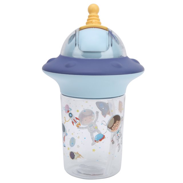 Children Water Bottle, Safe Relible Baby Water Bottle Easy To Safe Material For School For Travel For Camping Blue