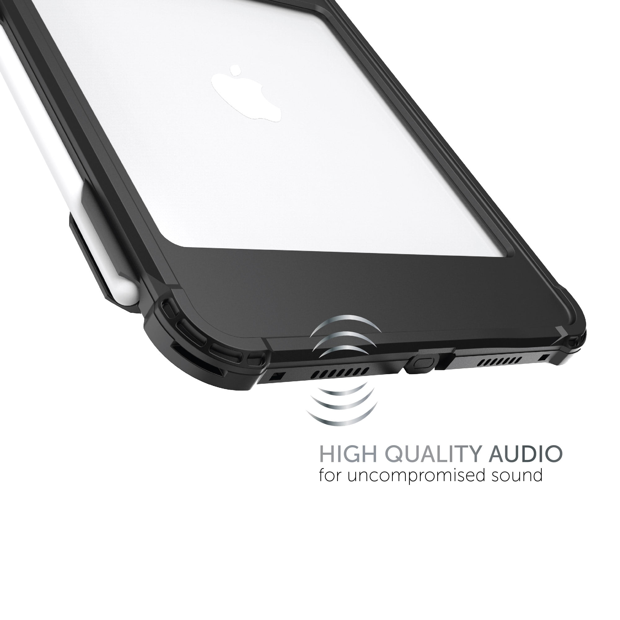 Body Glove Tidal Waterproof Tablet Case for iPad (A16) / iPad (10th generation) - Black/Clear