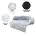 thumbnail image 2 of Calm dog bed fluffy plush sofa sofa cover dog sofa cover, furniture protection cover, 2 of 5
