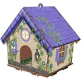 thumbnail image 2 of 3D Wooden House Diamond Painting Kit, Christmas 3D Wooden House Diamond Painting Kit DIY Christmas Village Wooden House Diamond Art Kit for Holiday Decor and Creative Home Display (lavendar), 2 of 10