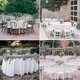 thumbnail image 2 of 8 Pack Round Tablecloth, 84 Inch White Disposable Table Covers Peva Waterproof Plastic Round Tablec Tw, 2 of 5