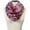 Plum, variant on Women's Romantic Rose Print Lightweight Infinity Scarf & Head Wrap (White)