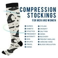thumbnail image 4 of joogoo Bats and Stars Socks Women Men Knee High Sock, 4 of 8