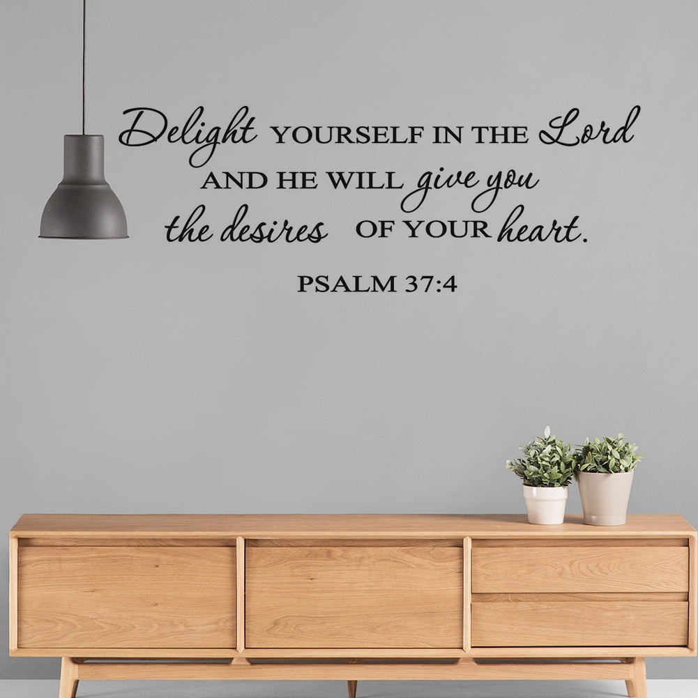 Rdeghly Adhesive Quote Motto Wall Sticker Bedroom Living Room Wall