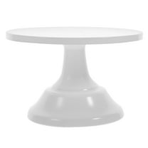 PENIKOKO White Round Iron Cake Stand 1Pc for Wedding Party Dessert Display and Presentation