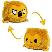 Reversible Lion Plushie - Happy Brown + Angry Brown