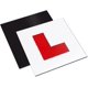 thumbnail image 1 of Fully Magnetic Car L-Plates Red L Plate 2 Pack for Car Magnetic Extra Thick Strong Learner Plates, 1 of 5