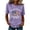 Light Violet, variant on 250th Anniversary USA Shirt Womens States 250th T Shirt American Flag Graphic Tee 4 of July Top Summer Essentials Tops for Women