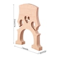thumbnail image 1 of Puente De Violonchelo De Arce, Piezas De Repuesto De Puente De Violonchelo De Color Madera, Accesorios De Instrumentos Musicales Para Violonchelos, 1 of 8