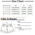 thumbnail image 3 of Ashirexll Shorts for Women, Womens Shorts Casual, Fashion Women Elastic forces Waist Casual Pockets Bunch of Foot Pants, 3 of 5
