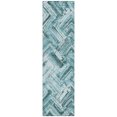 thumbnail image 2 of Addison Rugs Chantille Indoor/Outdoor Transitional Modern Teal Washable Runner Rug, 2'3" x 7'6", 2 of 6