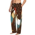 thumbnail image 2 of Balery Men'S Rooster And Chicken Pants,Sleepwear Pants,Pajama Pants,Pj Bottoms Drawstring And Pockets-Small, 2 of 9