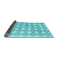 thumbnail image 2 of Ahgly Company Indoor Rectangle Abstract Light Blue Contemporary Area Rugs, 6' x 9', 2 of 4