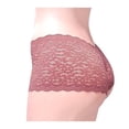 thumbnail image 3 of Bóxer Secret Treasures para Mujer, Lila Encaje Cassis Talla G, 3 of 3
