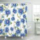 thumbnail image 1 of Cortina de Ducha ABPHQTO Flor Azul Glorias de la mañana Acuarela 160x180 cm, 1 of 1